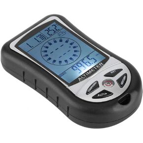 Multifunctional Electronic Portable Compass Weather Altimeter Portable Testing Tool for Home Mountain Climbing Hiking