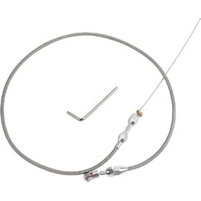 LS1 Throttle Cable Kit 36" Long Fits for 97-07 Chevy LS1 Engine 4.8L 5.3L 5.7L 6.0L,LS Swap Throttle Cable Repair Kit Accelerator Cable Stainless Steel Braided