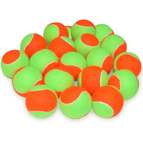 Tennis Ball, BESUNTEK 20 Pack Pet Dog Tennis Balls, Beginner Novice Player Pressure Training Practice Tennis Balls,Highly Elasticity for All Court Types and Small Medium Dog Playful and Training Exercise