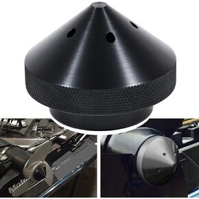 Eliminator Trolling Motor Prop Nut Billet Aluminum Custom Fit For MinnKota 80, 101 and 112 lb Models (GFEL-MK-BK-DP).