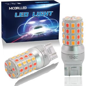 mcdrlled فائقة السطوع 10-30 فولت T20 7440 7443 لمبة LED، مصابيح خلفية احتياطية، 7441 W21w 7440ll 7443ll استبدال المصابيح الوامضة، 6000 كيلو زينون أبيض in Kuwait