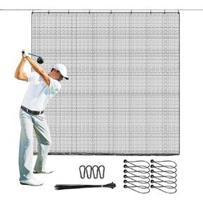 شبكة تدريب الجولف، شبكات جولف بوليستر شديدة التحمل للقيادة في الفناء الخلفي، شبكة ضرب جولف قابلة للتمدد ومضادة للتمزق، مقاومة للطقس والأشعة فوق البنفسجية، شبكة حواجز رياضية متعددة الاستخدامات 10 * 10 أقدام / 10 * 15 قدم in Kuwait