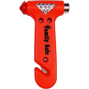 3 in 1 Emergency Escape Tool - Seatbelt Cutter Window Breaker