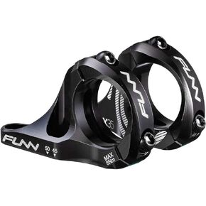 Funn RSX Mountain Bike Direct Mount Bike Stem with 31.8mm Bar Clamp, 2 Pieces Lightweight Split Design for Dual Crown Forks, Adjustable Extension 45-50mm