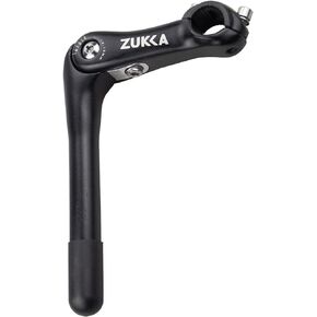 ZUKKA Quill Stem Adjustable 22.2/25.4 mm Alloy Alum 110mm Bike Handlebar Riser Extension for Mountain Road Bicycles