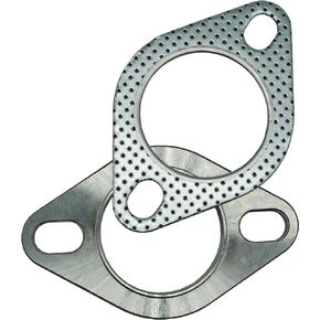 Dsnaduo 2-Bolt 2 Inch Exhaust Flange Connection Kit（Flange & Gasket) for Exhaust Turbo Downpipe Catback Headers Stainless Steel (2" (51.8mm))