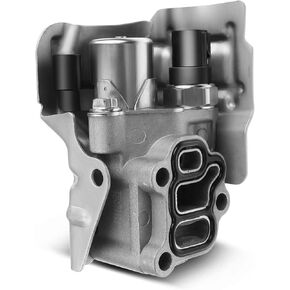 A-Premium VTEC Solenoid Spool Valve Assembly w/Oil Pressure Switch & Gasket Compatible with Acura & Honda Models - 2.0L 2.4L - RSX, Accord, Civic, CR-V, Element - Replace# 15810-PNE-G01, 15810-PPA-A01