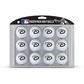 Team Golf MLB Dozen Regulation Size Golf Balls, 12 Pack, Full Color Durable Team Imprint