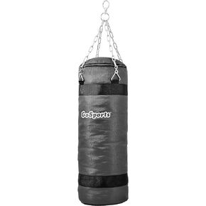 GoSports Fillable Punching Bag Training Aid - Great for Boxing, MMA, Muay Thai and More, Fill with Clothes and Rags