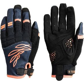 Terry Cycling Gloves for Women Bicycle Gloves, New Vista MTB Mountain Bike Gloves Women Padded Gloves Full Finger
