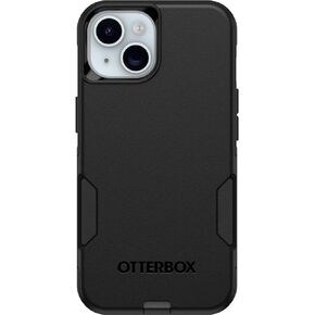 Otterbox iPhone 15, iPhone 14, and iPhone 13 Commuter Series Case - BLACK, Slim & Tough, Pocket-Friendly, with Port Protection in Kuwait