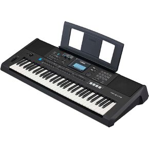 Yamaha, 76-Key Touch-Sensitive Advanced Portable Keyboard with Power Adapter (PSREW425)