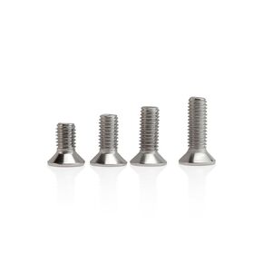 Universal 2-Hole Cycling Cleat Screws, 16mm in Length, Stainless Steel, T-25 Torx Head, Fits SPD Style 2-Hole Cleat System, 20 Packs (20, 16mm)