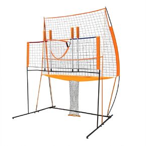 محطة شبكة تدريب الكرة الطائرة، مجموعة شبكة تدريب الكرة الطائرة القائمة بذاتها مع إرجاع الكرة، التقاط التمرير، حاجز رباعي ونظام المنطقة، تدريبات الضرب والتقديم، مثالية للتدريب الجماعي أو الفردي in Kuwait