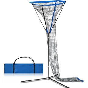 Meooeck 3 x 3 ft Volleyball Setter Trainer Net Adjustable Height, Ideal for Serving, Spiking, Setting, Suitable for Both Indoor and Outdoor Training Sessions