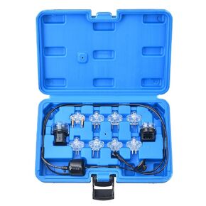 Noid Light Test Kit, Fuel Injector Tester Tool Noid Light Set, Fuel Light Fuel Injector Tester Kit 11-Piece