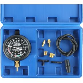 ATPEAM Vacuum and Fuel Pump Tester Gauge Kit, Fuel Pump Pressure & Vacuum, Carburetor Intake Manifold, & Vacuum Test