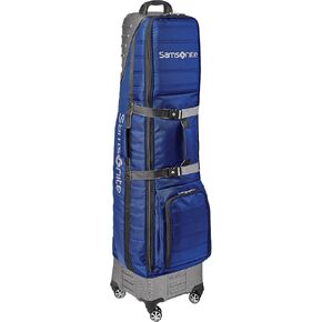 Samsonite "The Protector Hardside and Softisde Golf Travel Bag with Shark Wheels, Waterproof Exterior, Black in Kuwait