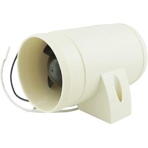 12V in-Line Air Blower Boat Bilge Engine Galley Marine Cabin Ventilation Fan Corrosion Resistant ABS Marine Boat Parts