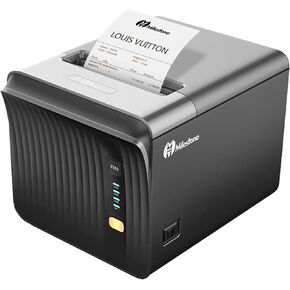 Thermal Receipt Printer 80mm POS Portable Restaurant Kitchen Printer with USB Serial Ethernet LAN for Mac Windows Support Cash Drawer in Kuwait