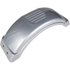 Fulton Trailer Fenders Plastic Fender, 8-Inch -12-Inch Tire Size, Silver #008561 in Kuwait