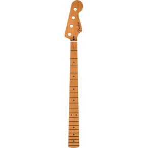 Fender Satin Roasted Jazz, 20 Jumbo Frets, 12", Maple, Flat Oval Shape Bass Guitar Neck (0990902920)