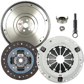 ClutchMaxPRO Performance Stage 2 Clutch Kit with Flywheel Compatible with 1993-1997 Civic Del Sol 1992-2005 Civic 1.5L 1.6L 1.7L D15 D16 D17 (CP08022HDFW-ST2)