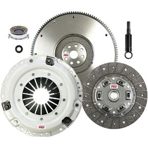 ClutchMaxPRO Heavy Duty OEM Clutch Kit with Flywheel Compatible with Subaru Baja Crosstrek Forester Impreza Legacy Outback Saab 9-2X 2.0L 2.5L EJ251 EJ252 EJ253 FB20 FB25 (CP15004HDFW-CK)