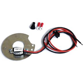 Pertronix IGNITOR KIT FOR ORIGINAL 8 CYLINDERS SINGLE POINT PRESTOLITE MARINE DISTRIBUTORS, 12-VOLT NEGATIVE GROUND, Black, (1581LS)