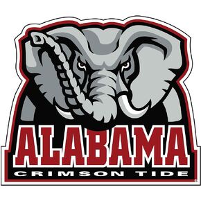 Alabama Crimson Tide Magnet ELE Alabama Magnet 12"