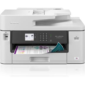 Brother MFC-J6540DW White Business Color Inkjet All-in-One Printer – Print, scan, Copy or fax up to 11"x17 (Ledger) Size Paper