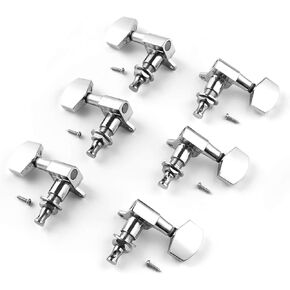 Alice Classical Guitar String Tuning Keys Pegs 2pcs(L&R) String Tuners 3+3 Machine Heads Flower Printed