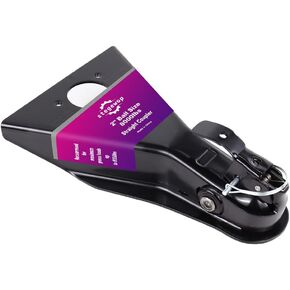 2" A-Frame Trailer Coupler with Trigger Latch SAE Class IV 8000 lb for Towing RV, Boat, Camper (Black)