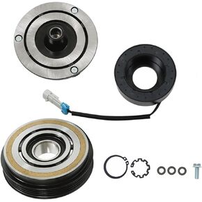labwork A/C Compressor Clutch Coil Assembly Kit Replacement for 2002-2013 Chevy Silverado 1500 4.8L 5.3L 6.0L 6.2L