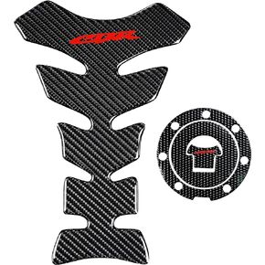 Real Carbon Look, Fuel Gas Tank Cap, Protector Pad, Tank Pad Decal Stickers, Tank Protector for CBR600RR 2003-2015 CBR1000RR 2004-2015