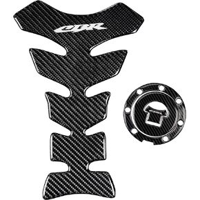 Real Carbon Look, Fuel Gas Tank Cap, Protector Pad, Tank Pad Decal Stickers, Tank Protector for CBR600RR 2003-2015 CBR1000RR 2004-2015