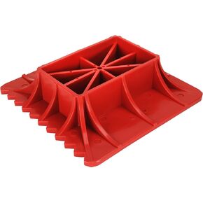Seven Sparta Off-Road Base Compatible with Hi Lift Jack PP Pad to Alleviate Jack Hoisting Sinkage (Red)