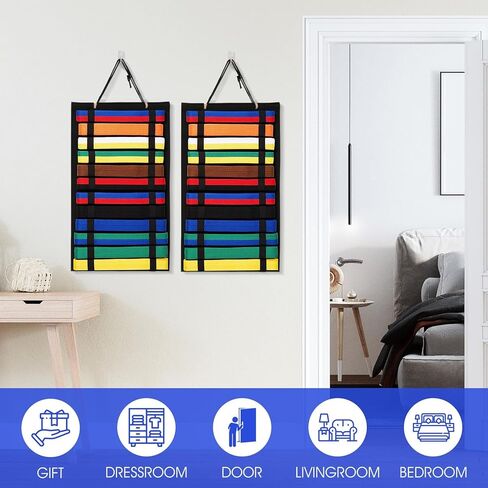 Vsenkes 2PC التايكوندو حزام عرض حزام حامل الكاراتيه لمدة 12 أحزمة الكاراتيه جيو جيتسو الفنون حزام عرض الرف الدفاع عن النفس الكاراتيه حزام عرض فنون الدفاع عن النفس التايكوندو والعتاد الكاراتيه الهدايا للفتيات الفتيان 8-12 in Kuwait