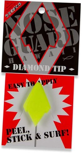 Surf Co Nose Guard Diamond Tip (Choose Color) (Yellow Neon) in Kuwait
