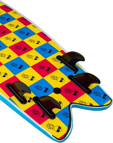 Wave Bandit Ben Gravy Retro Fish 5'8", Blue in Kuwait