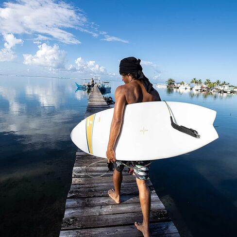 لوح ركوب الأمواج TAHE 5'10 Fish Dura-Tec Performance، أصفر in Saudi Arabia