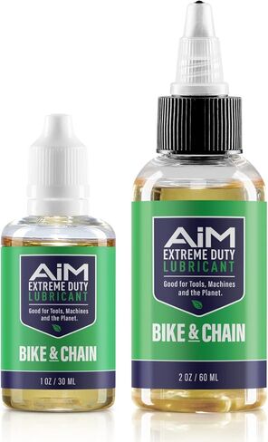 زيوت تشحيم PlanetSafe AiM Extreme Duty Bike & Chain - أفضل مواد تشحيم غير سامة وغير خطرة ولا رائحة لها في العالم للدراجات البخارية والدراجات النارية والدراجات النارية. in Saudi Arabia