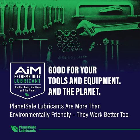زيوت تشحيم PlanetSafe AiM Extreme Duty Bike & Chain - أفضل مواد تشحيم غير سامة وغير خطرة ولا رائحة لها في العالم للدراجات البخارية والدراجات النارية والدراجات النارية. in Saudi Arabia