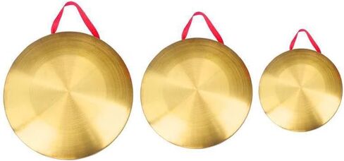 Chinese gong,Chinese Traditional Percussion Instrument is Suitable for Family Offices to Celebrate，Authentic Chinese Wind Gong,Hand Selected For Quality (22cm/8.7inch) in Saudi Arabia