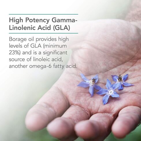 Nutricology GLA Borage Oil - High Potency Gamma-Linolenic Acid, Omega-6 - 30 Softgels in Saudi Arabia