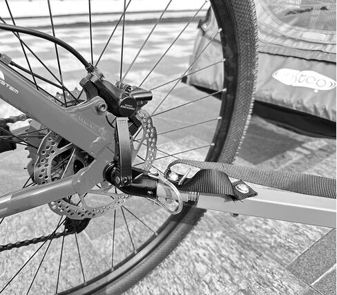 وصلة مقطورة الدراجة لمقطورات الدراجات الهوائية من Instep & Schwinn بزاوية وصلة احتياطية للكوع in Kuwait