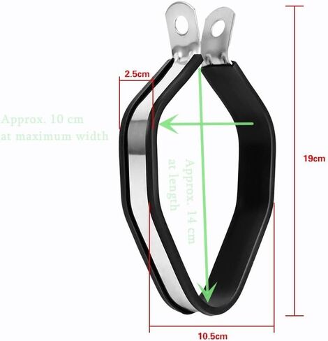 دراجة نارية مسدس الخمار الأنابيب كاتم الصوت شماعات جبل قوس دراجة نارية المشبك حزام العادم in Kuwait