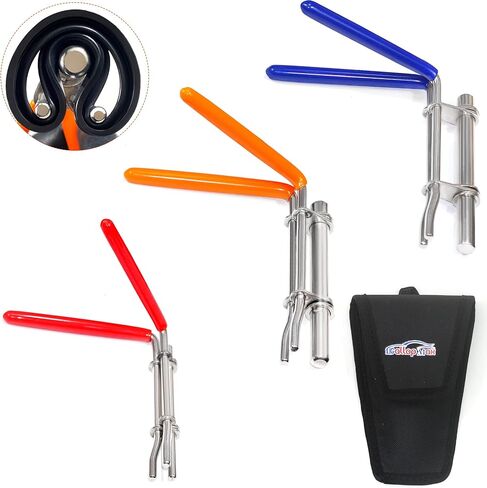 أداة تركيب الختم الهيدروليكي مع حقيبة تخزين - 3 قطع من أدوات تثبيت قضيب المكبس الأسطواني الهيدروليكي، طقم ملفوف ختم U-Cup مع S M L in Kuwait