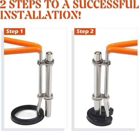 أداة تركيب الختم الهيدروليكي مع حقيبة تخزين - 3 قطع من أدوات تثبيت قضيب المكبس الأسطواني الهيدروليكي، طقم ملفوف ختم U-Cup مع S M L in Kuwait