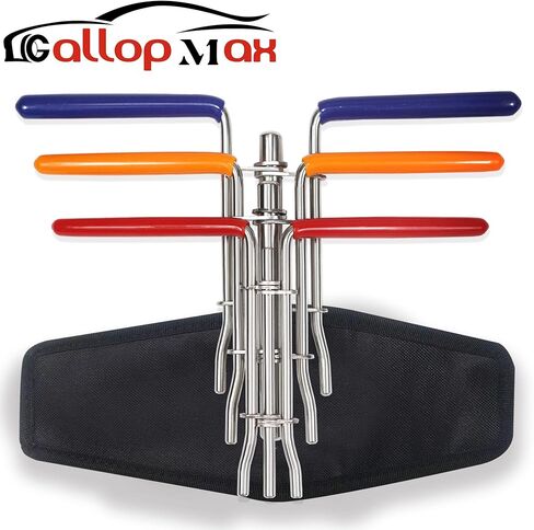 أداة تركيب الختم الهيدروليكي مع حقيبة تخزين - 3 قطع من أدوات تثبيت قضيب المكبس الأسطواني الهيدروليكي، طقم ملفوف ختم U-Cup مع S M L in Kuwait